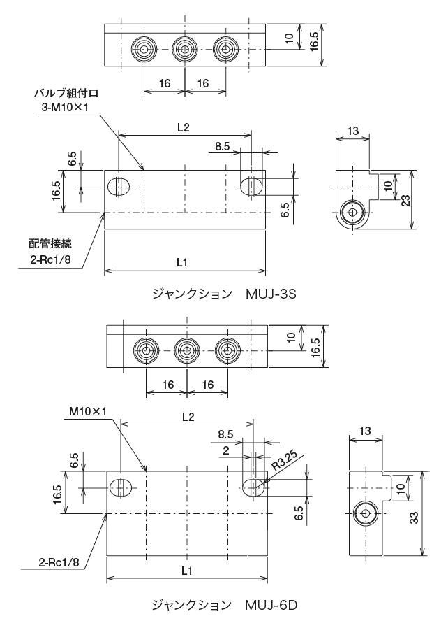 外形寸法図