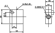 外形寸法図